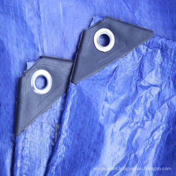 Blue PE Tarpaulin for Truck Cover, Goods Protection, Car Canopy